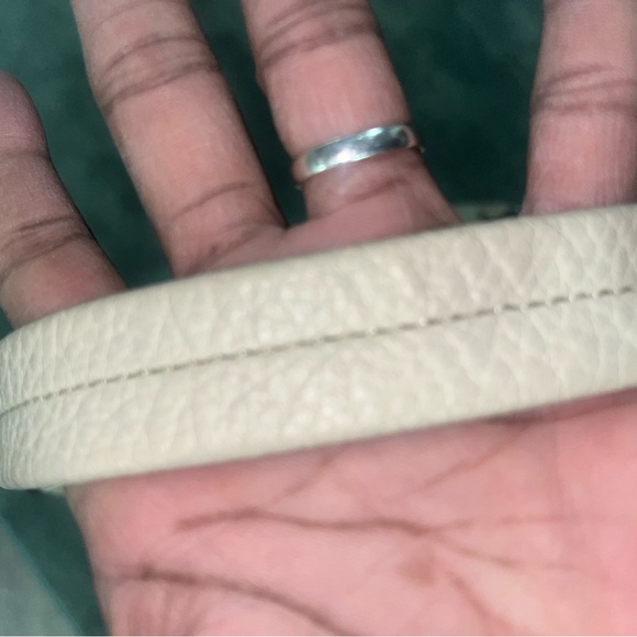 Prada Cream Leather Hobo Bag - Picture 9 of 12